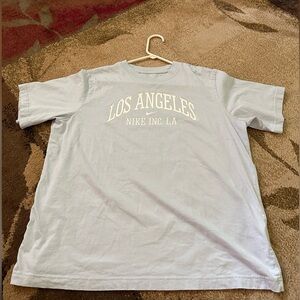 Baby Blue Nike T Shirt